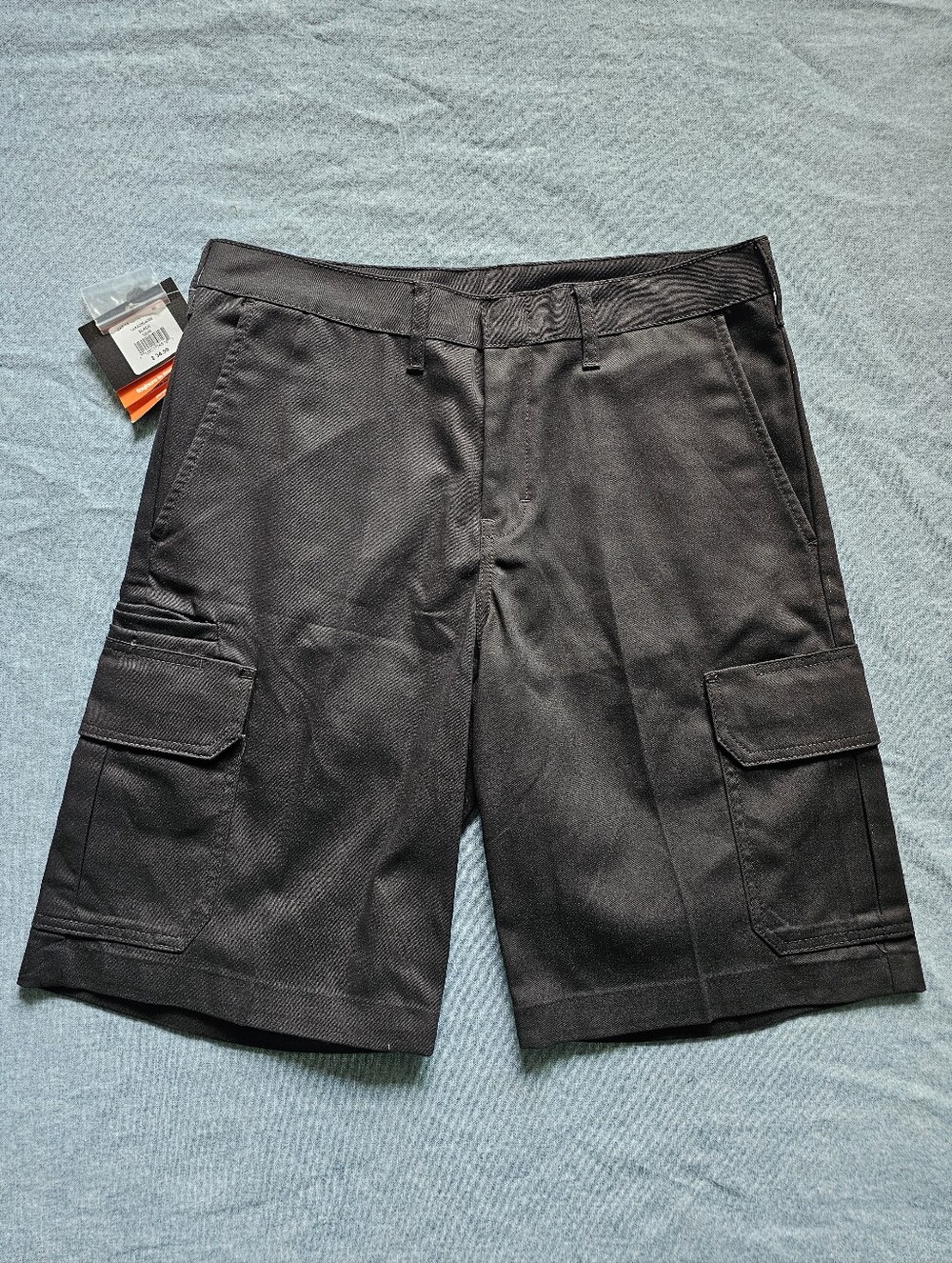 Dakota Cargo Work Shorts Mens 30 Black Utility Trades Carpenter NWT